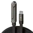 240W Fast-Charging Foldable Stand Data Cable
