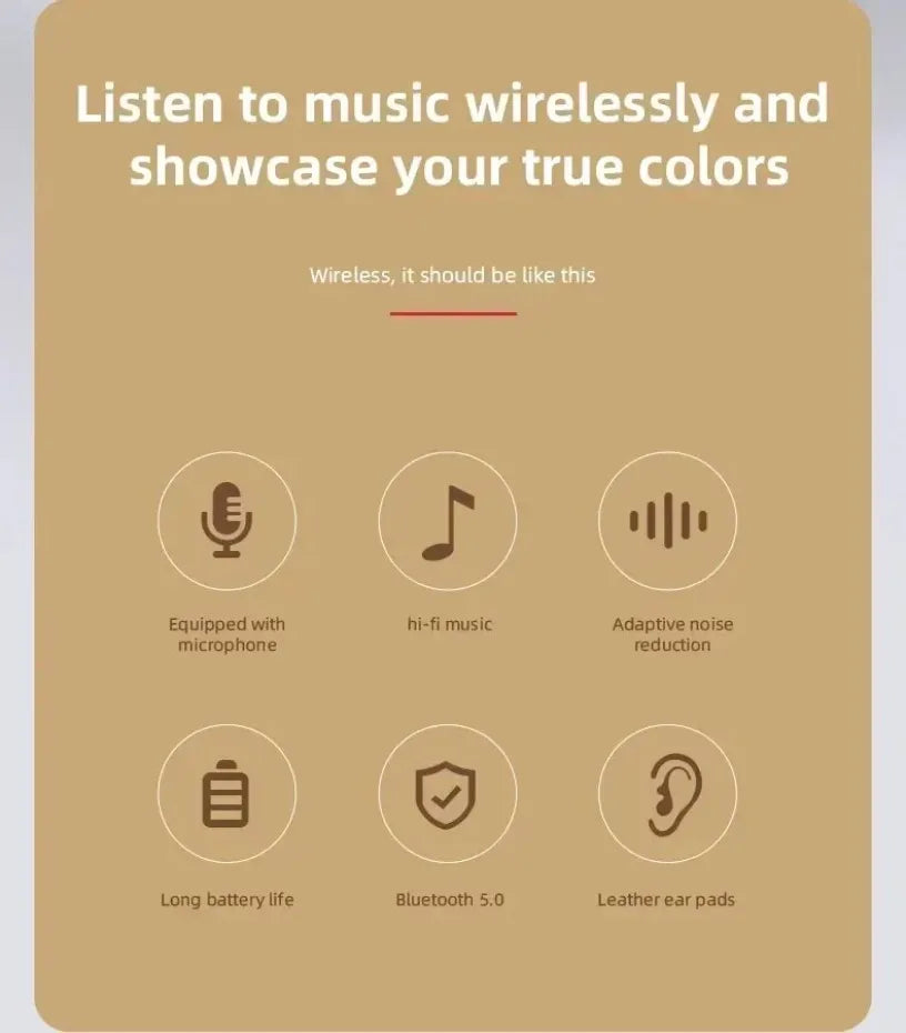 P47 Headset 5.0 Bluetooth Headset Folding