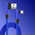 90 Degree Phone Charger Cable C-Type