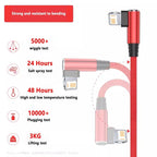 90 Degree USB Cable For iPhone