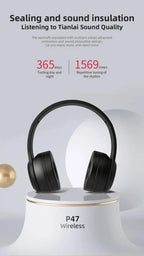 P47 Headset 5.0 Bluetooth Headset Folding