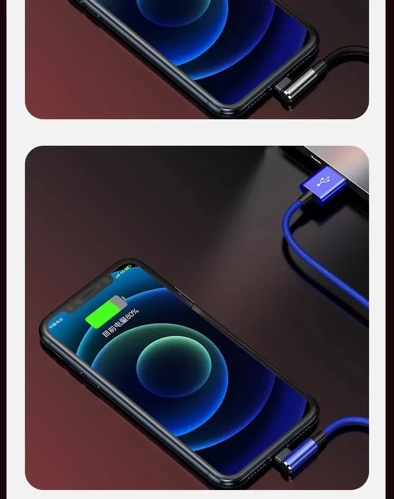 90 Degree USB Cable For iPhone