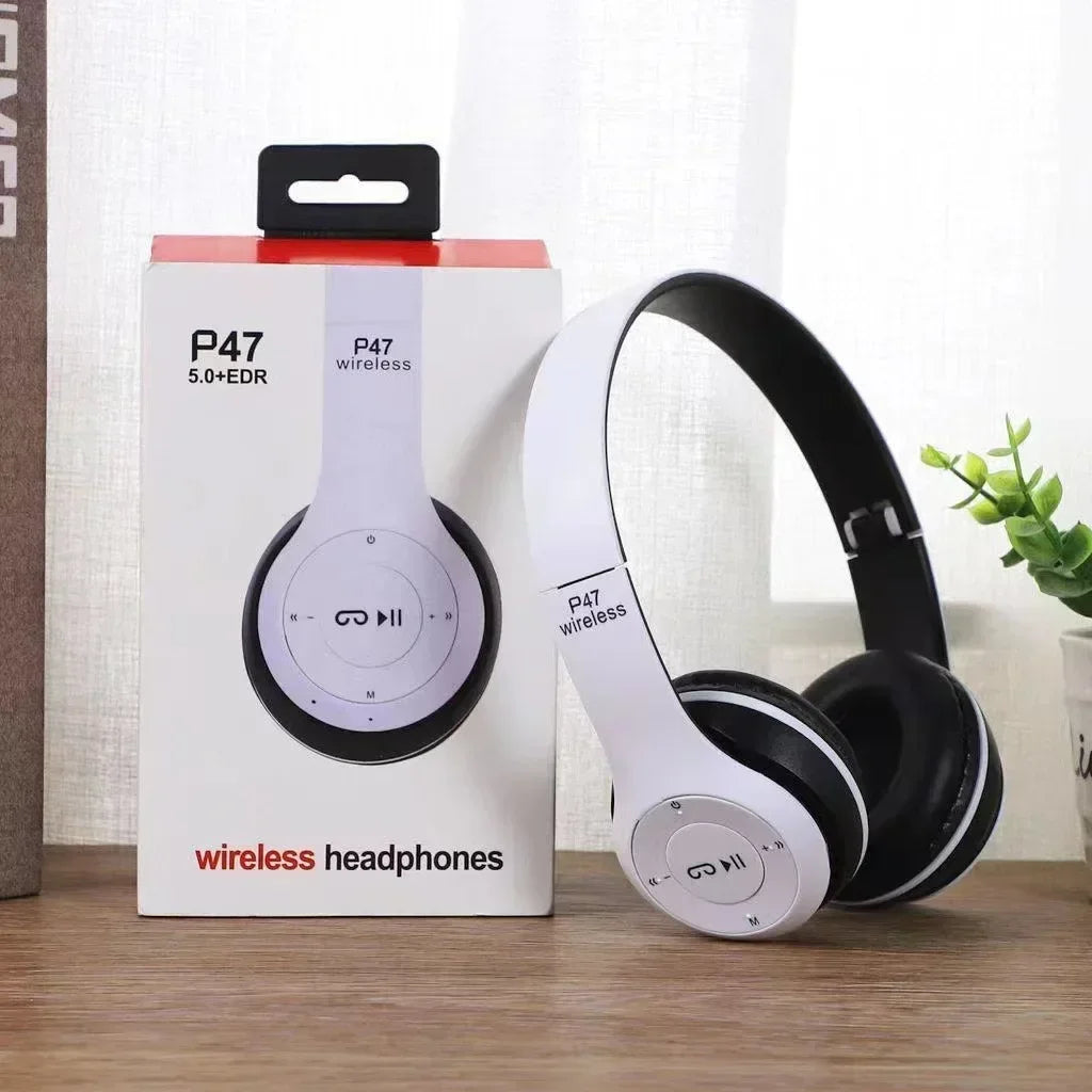 P47 Headset 5.0 Bluetooth Headset Folding