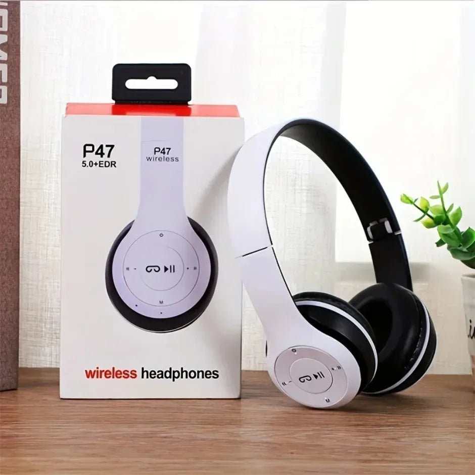 P47 Headset 5.0 Bluetooth Headset Folding