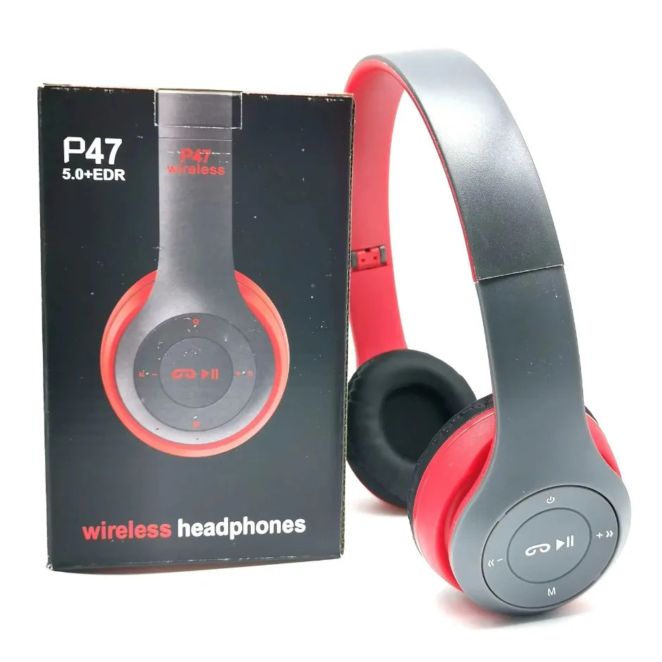 P47 Headset 5.0 Bluetooth Headset Folding