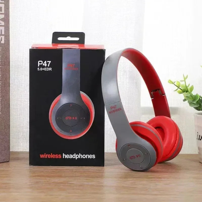 P47 Headset 5.0 Bluetooth Headset Folding