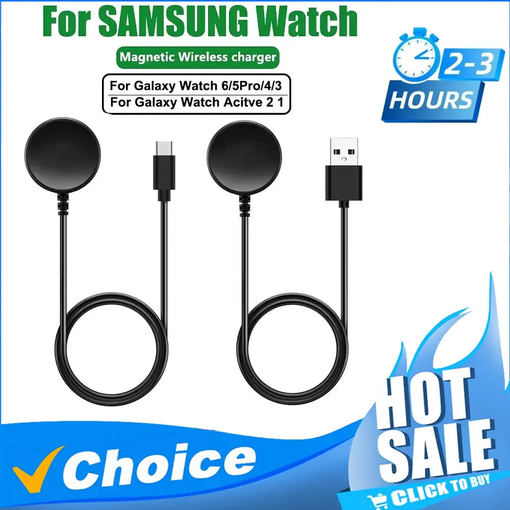 For Samsung Galaxy Watch Classic Chargers USB-C Charger