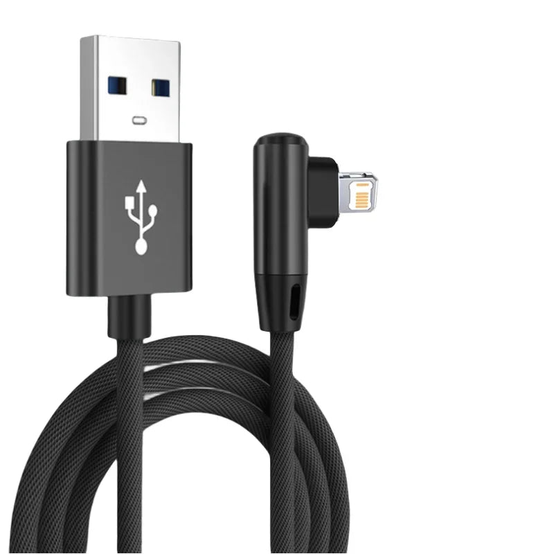 90 Degree USB Cable For iPhone