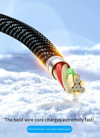 USB-C Super Fast Charging Cable with Digital Display
