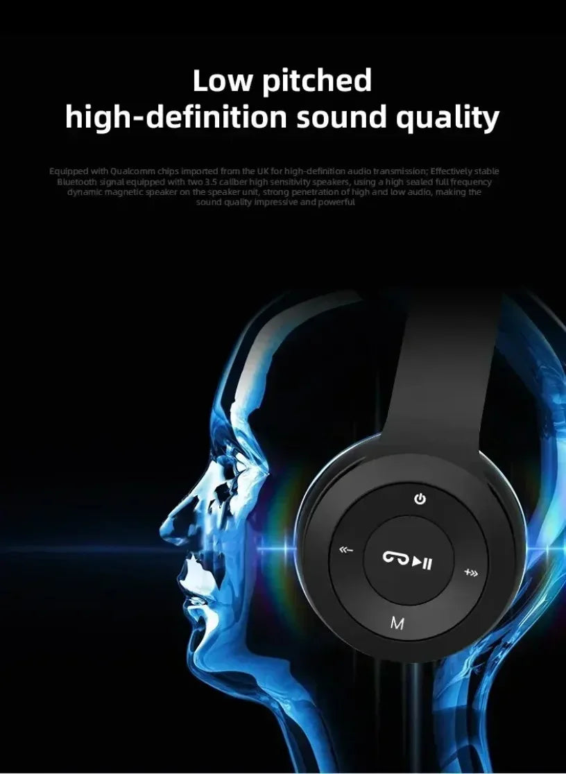 P47 Headset 5.0 Bluetooth Headset Folding