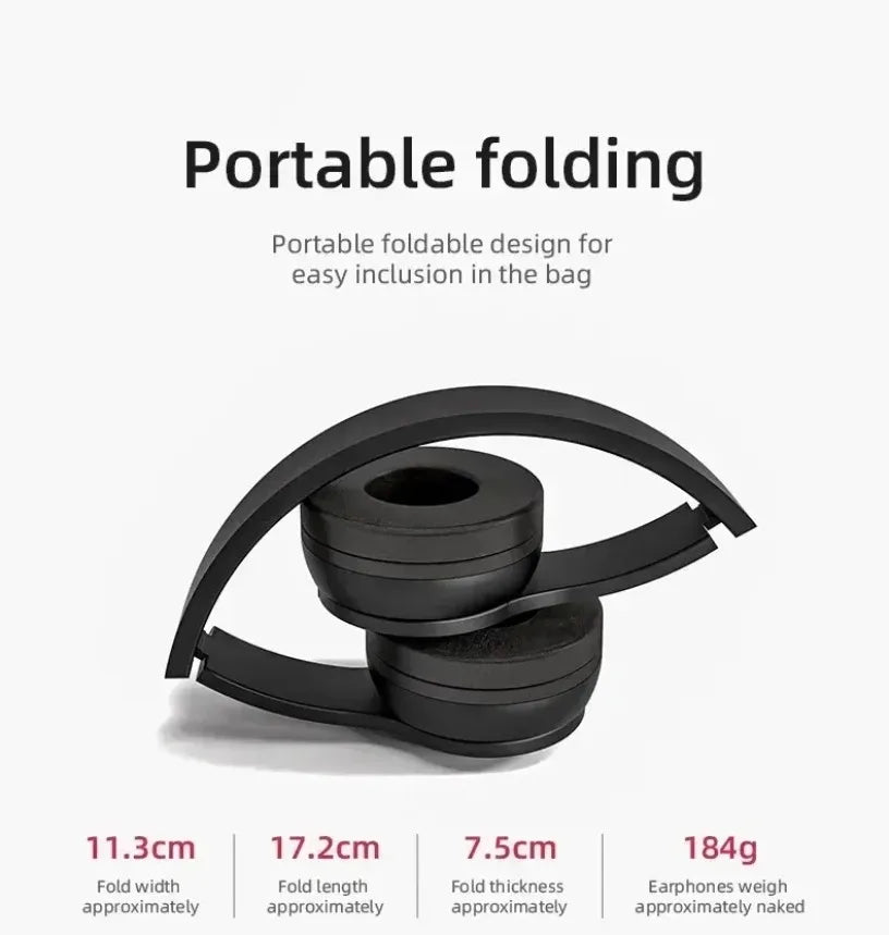P47 Headset 5.0 Bluetooth Headset Folding