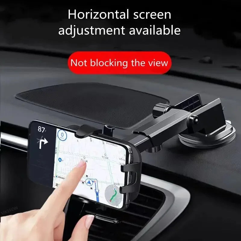 360° Rotatable Universal Windshield Suction Cup & Air Vent Mount