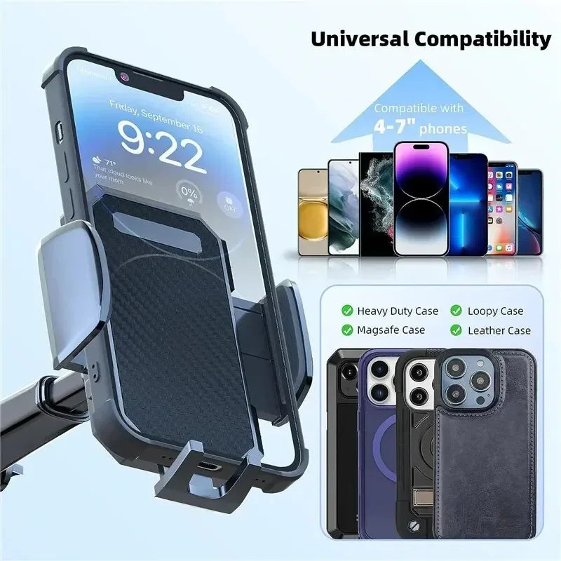 360° Rotatable Universal Windshield Suction Cup & Air Vent Mount