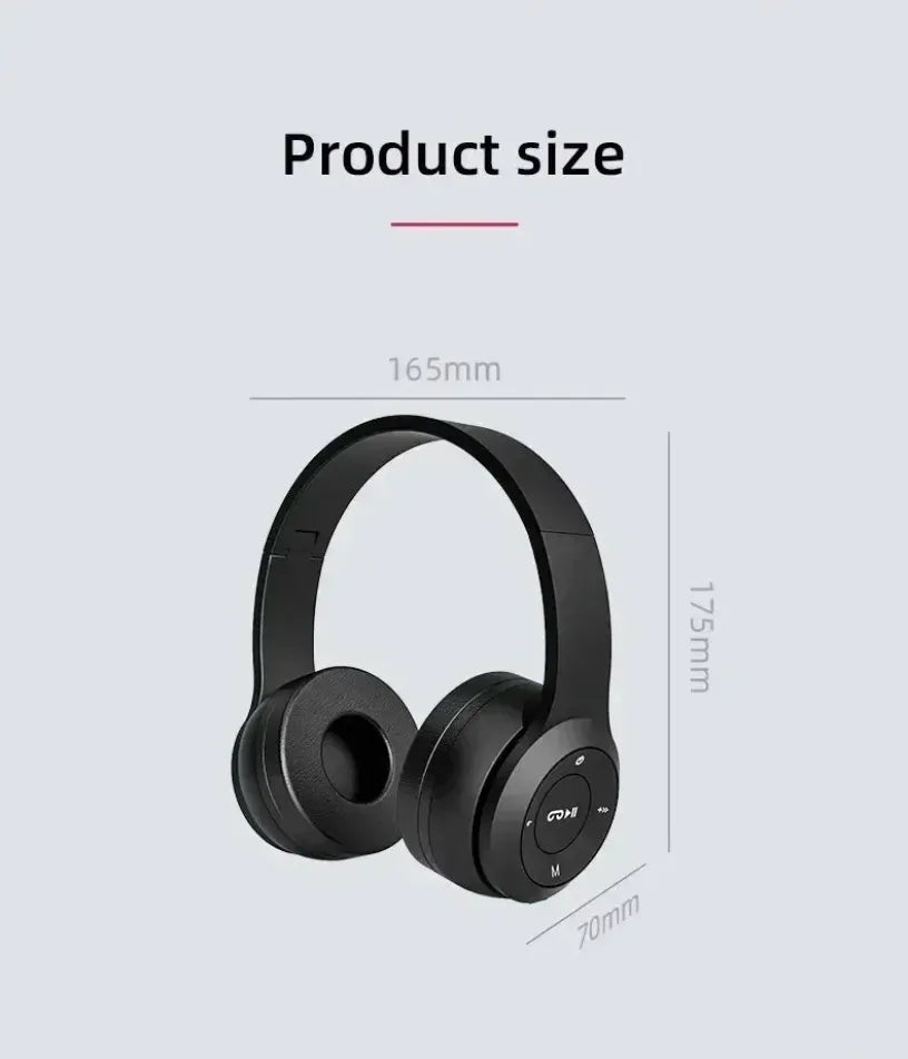 P47 Headset 5.0 Bluetooth Headset Folding