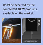 USB-C Super Fast Charging Cable with Digital Display