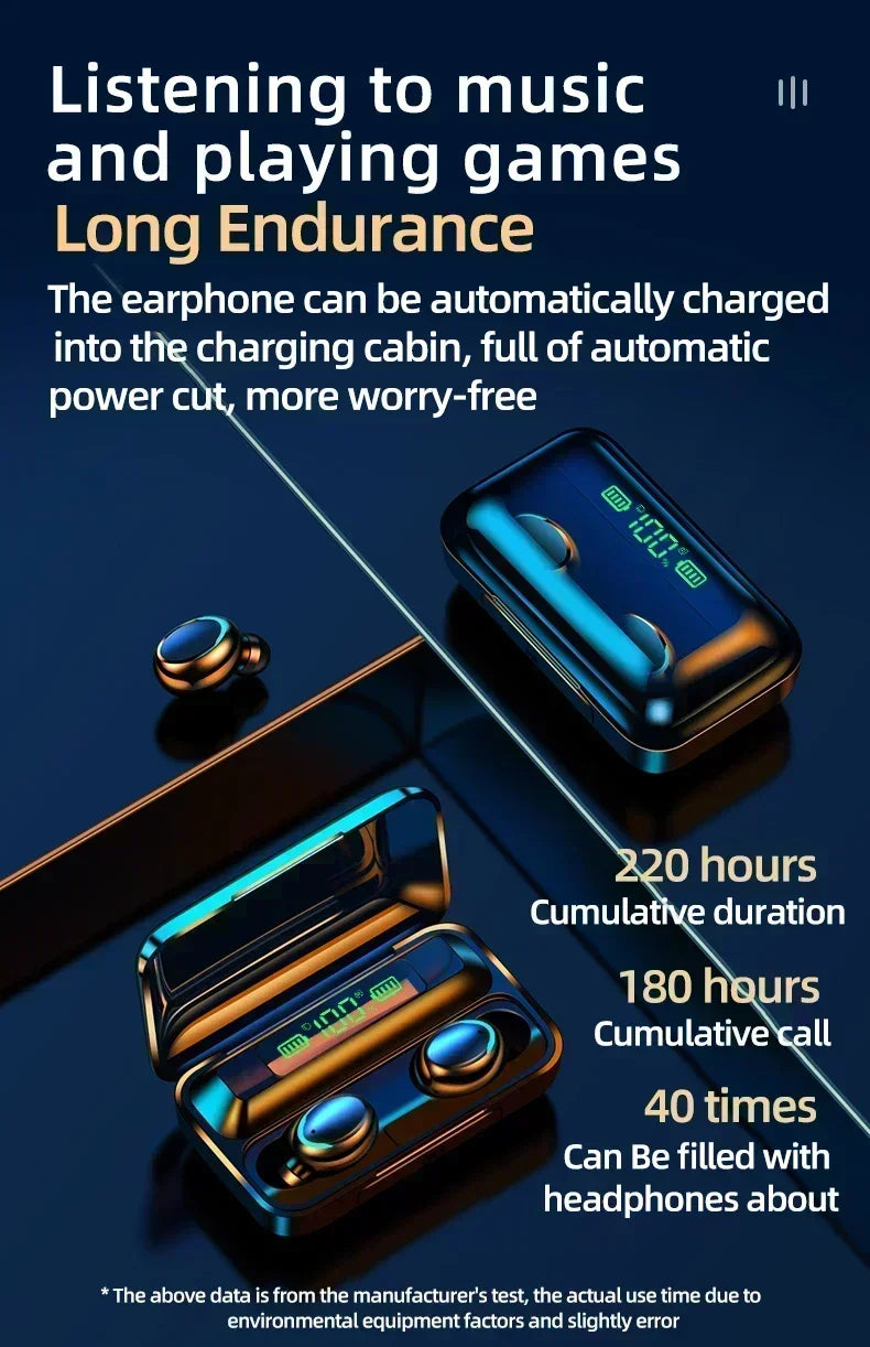 9D Stereo High Bass Earbuds