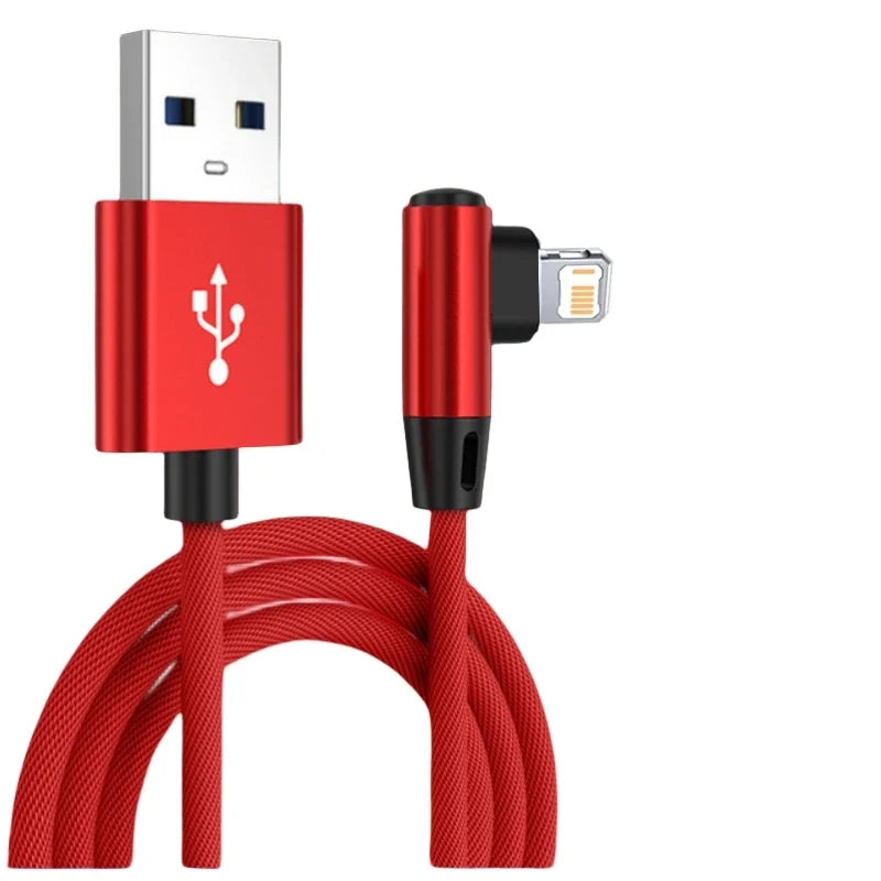 90 Degree USB Cable For iPhone